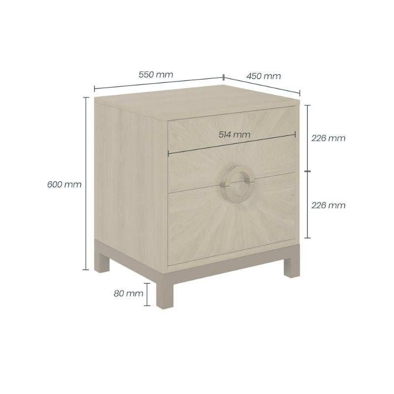 DI Designs Easton Bedside Table