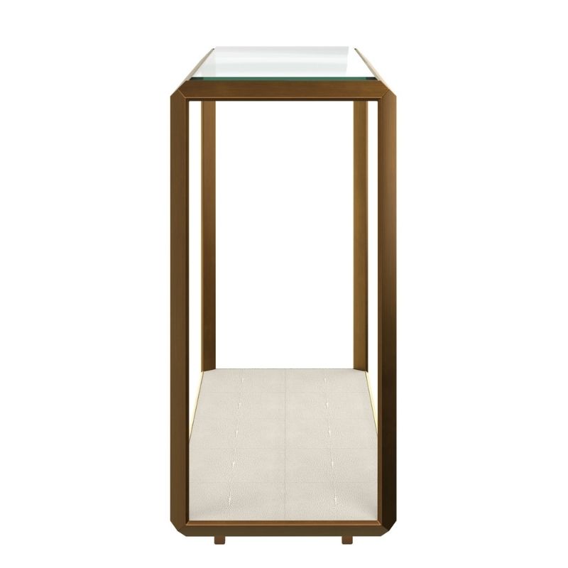 DI Designs Elmley Console Table in Ivory