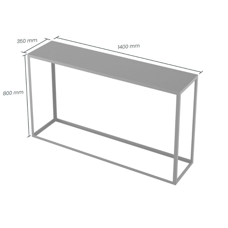 DI Designs Grafton Console Table in Black