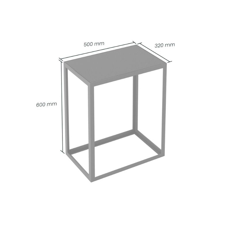 DI Designs Grafton End Table in Black