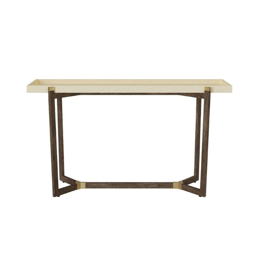DI Designs Hambledon Console in Cream Shagreen