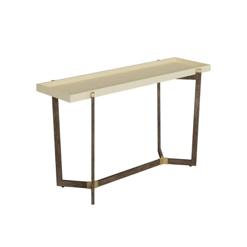 DI Designs Hambledon Console in Cream Shagreen