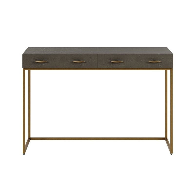 DI Designs Hampton Console in Grey Shagreen