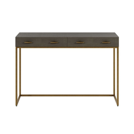 DI Designs Hampton Console in Grey Shagreen