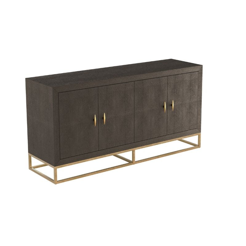 DI Designs Hampton Sideboard in Brown Shagreen