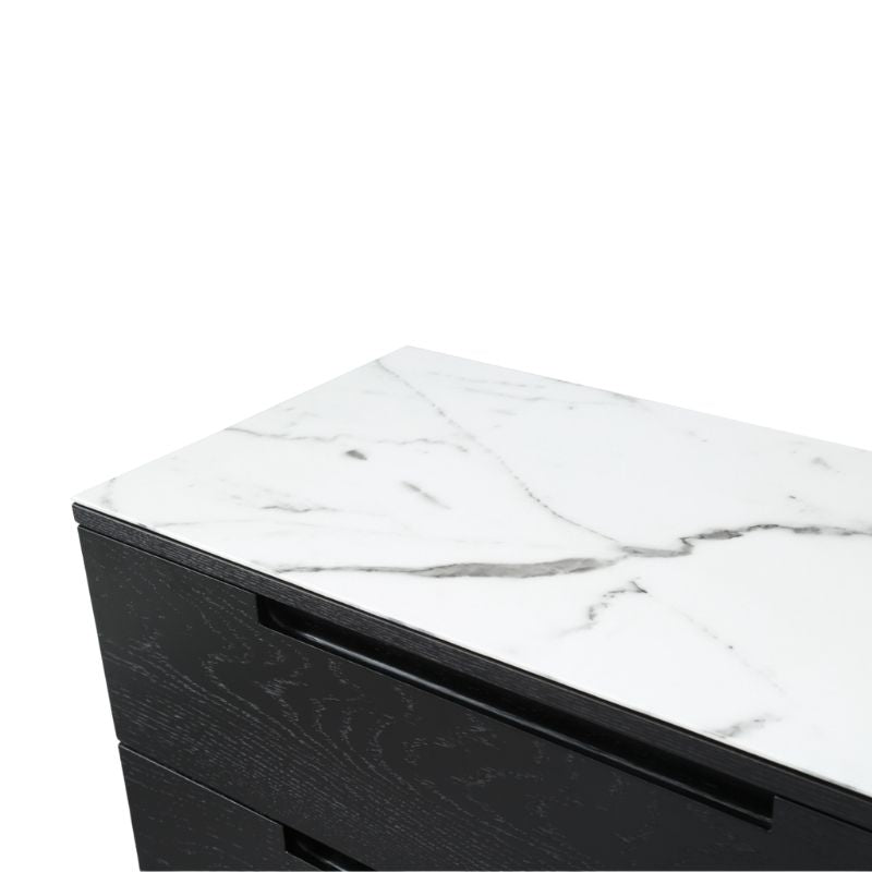 Twenty 10 Design Orchid Marble 3 Drawer Chest