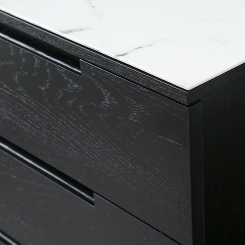 Twenty 10 Design Orchid Marble 3 Drawer Chest