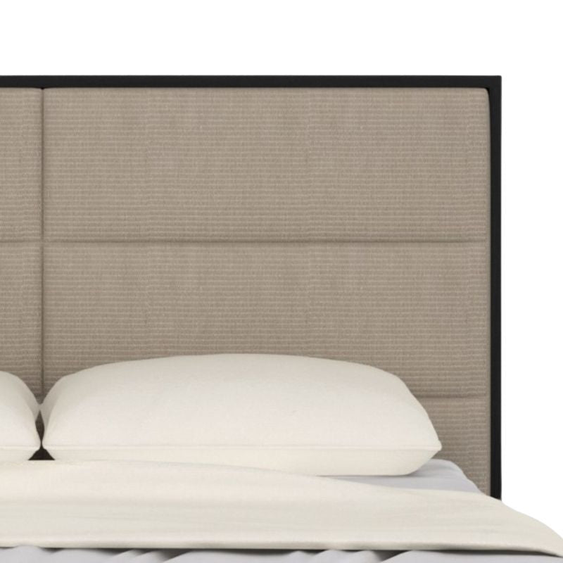 Twenty 10 Design Orchid Beds in Wenge with Beige Fabric