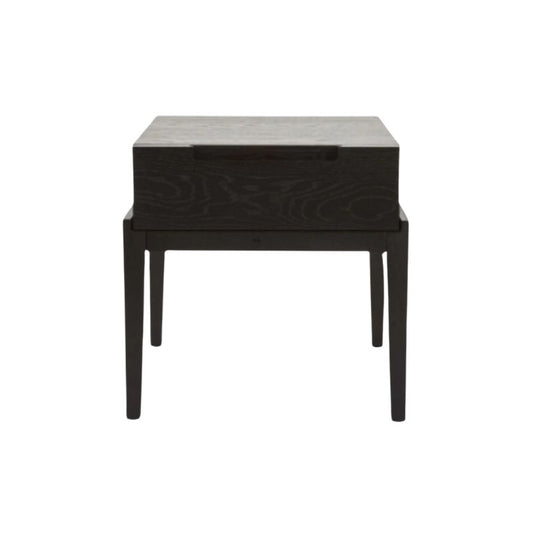 Twenty 10 Design Orchid Bedside Single Drawer - Black