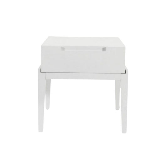 Twenty 10 Design Orchid Bedside Single Drawer - White