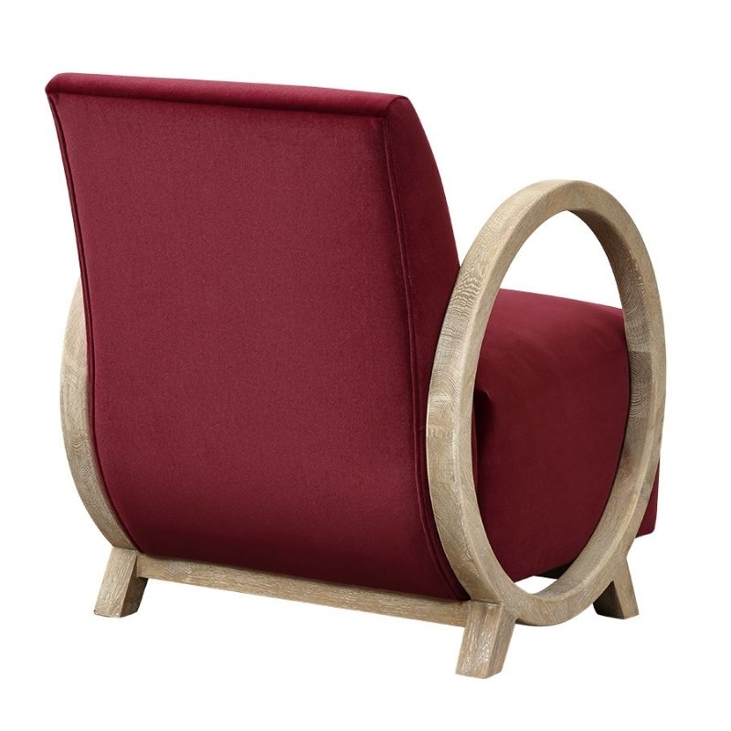 DI Designs Wick Club Chair in Plum