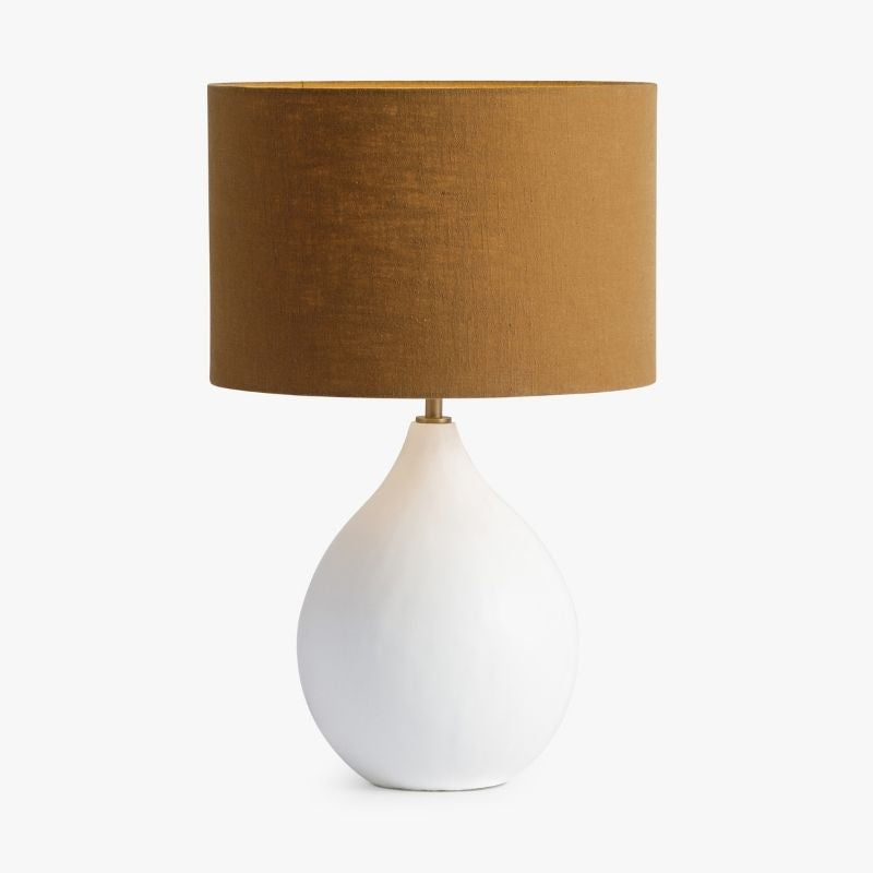 DI Designs Lamp – Small Round Gesso