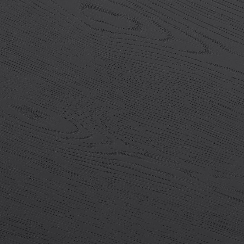 DI Designs Leckford Ribbed Occasional Table in Black Oak