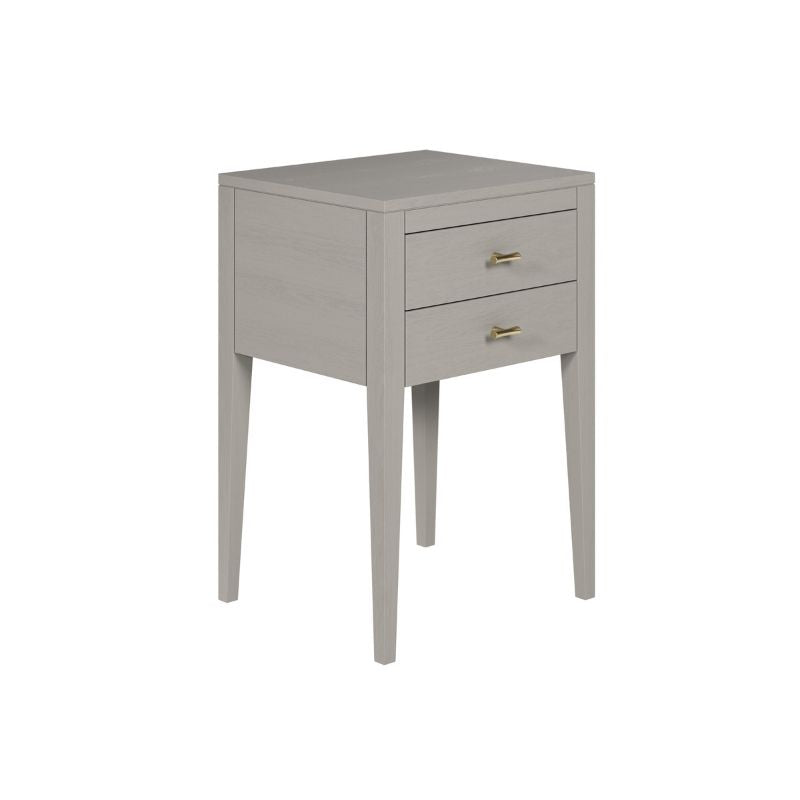 DI Designs Radford Bedside 2 Drawers in Grey