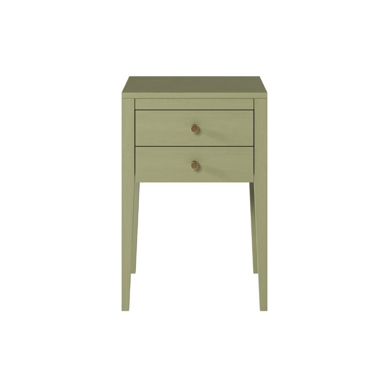 DI Designs Radford Bedside Lichen 2 Drawers