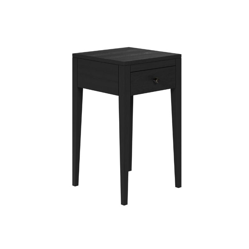 DI Designs Radford Bedside 1 Drawer in Black
