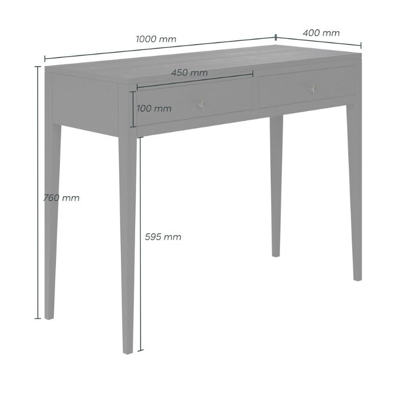 DI Designs Radford Console in Black