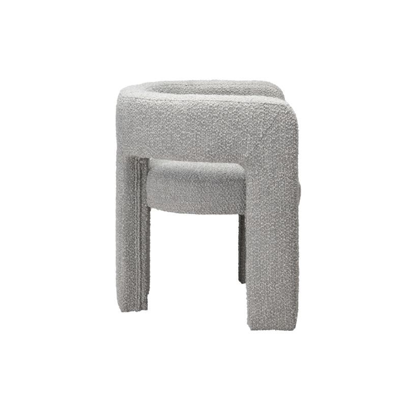 Twenty 10 Designs Crescent Occasional Chair Dove