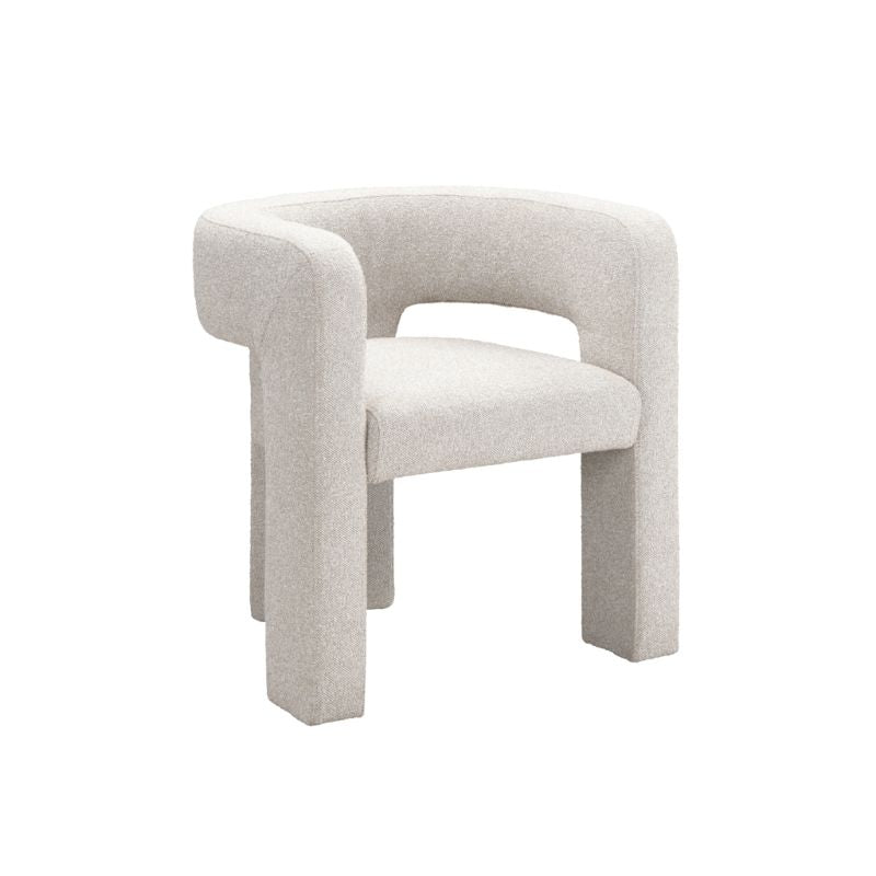 Twenty 10 Designs Crescent Occasional Chair Mink