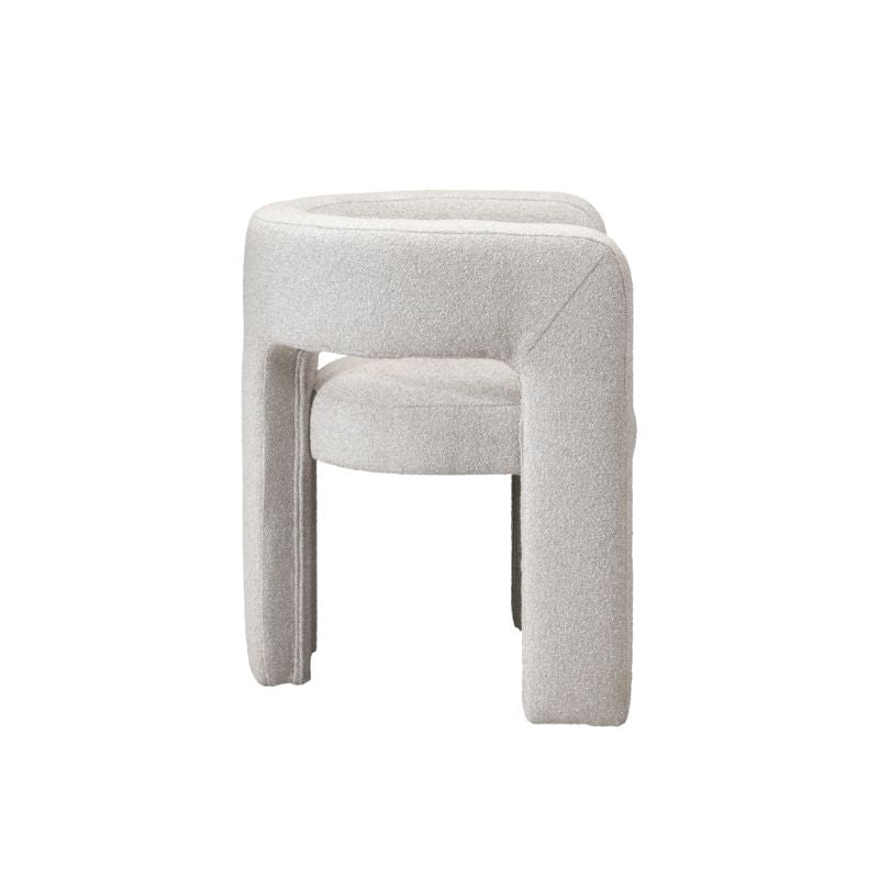 Twenty 10 Designs Crescent Occasional Chair Mink