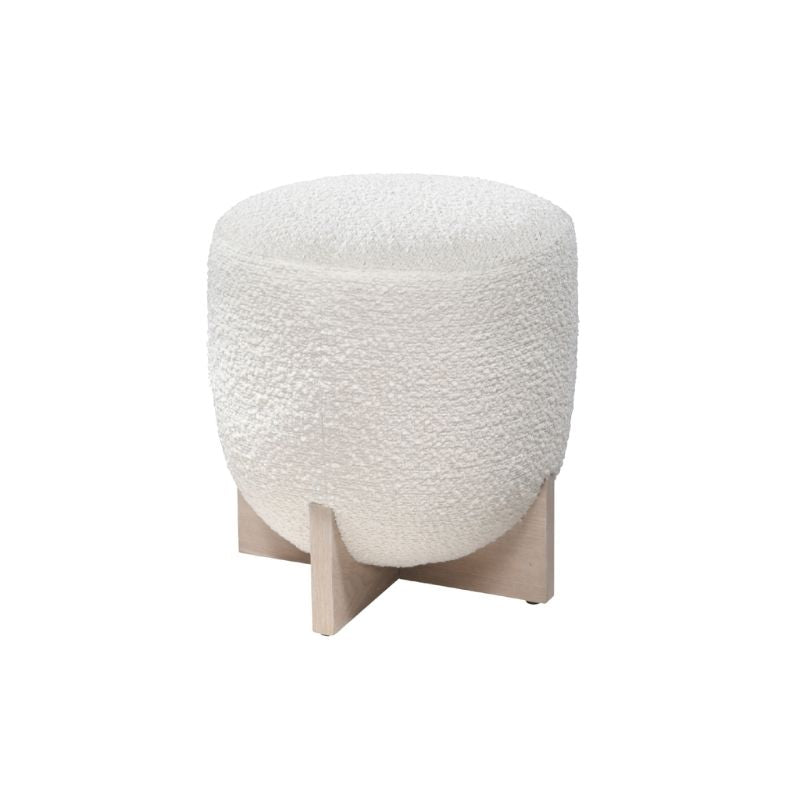 Twenty 10 Designs Whisper Round Stool Ivory