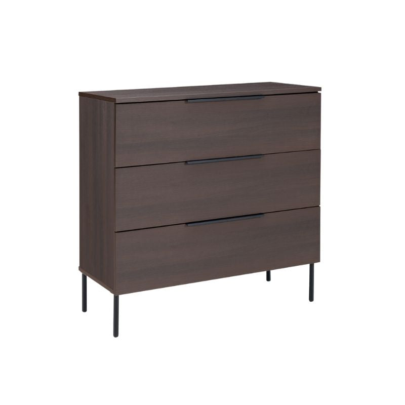 Twenty 10 Designs Luna 3 Drawer Chest Espresso