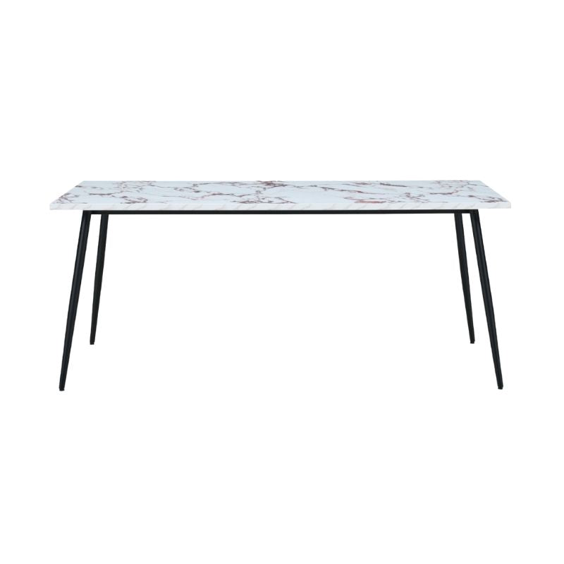 Twenty 10 Designs Horizon Large Dining Table Marble Effect Violetta