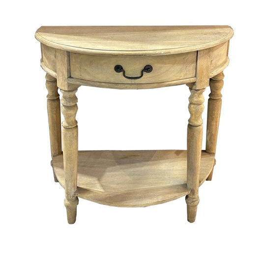 Hill Interiors Copgrove Collection Half Moon Console