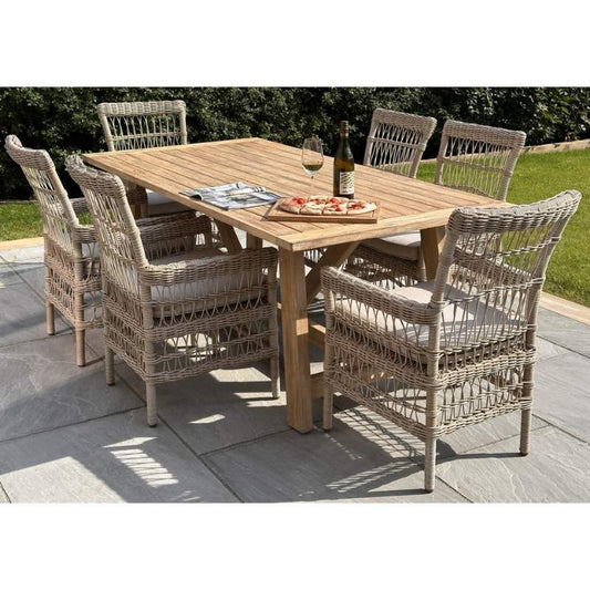 Hill Interiors Provence Collection Outdoor Large Dining Table