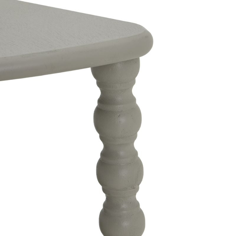 Hill Interiors The Camden Collection Half Moon 3 Tier Table