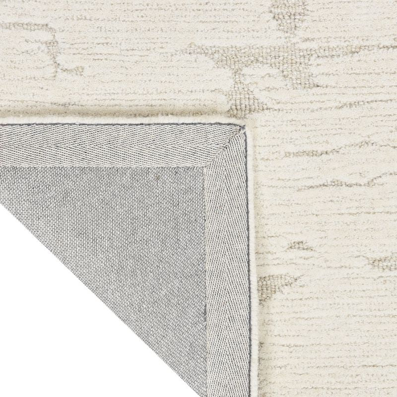Calvin Klein Sculptural Abstract Ivory Rug