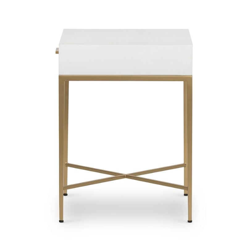 DI Designs Berkeley Bedside - White