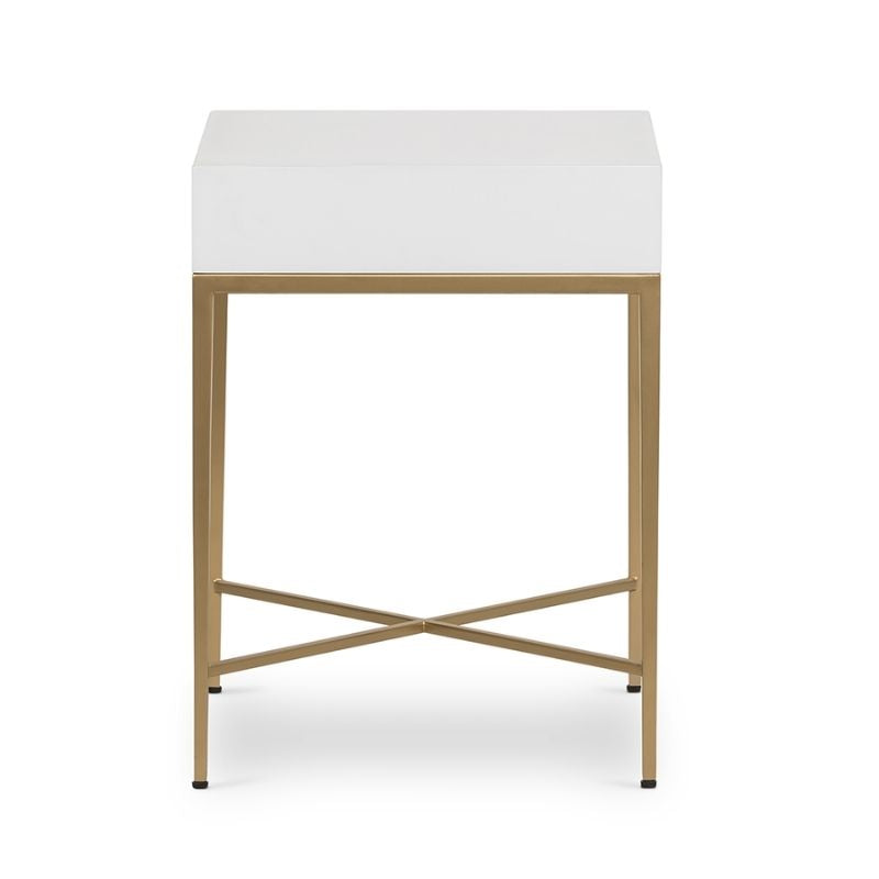 DI Designs Berkeley Bedside - White