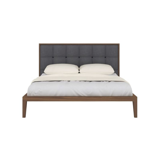 Twenty 10 Designs Calla Bed in Walnut/Grey