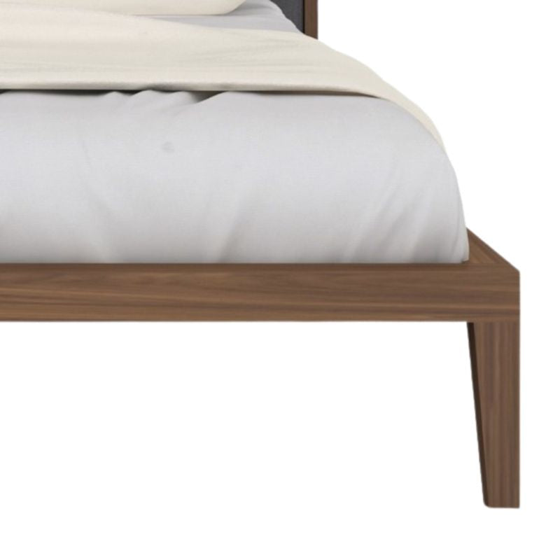Twenty 10 Designs Calla Bed in Walnut/Grey