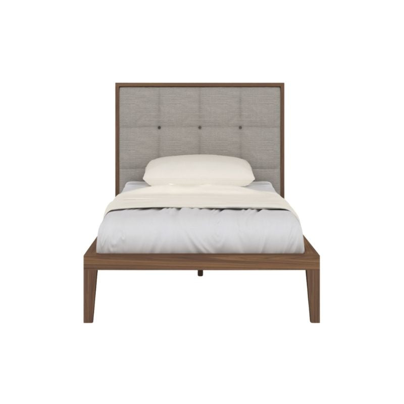 Twenty 10 Designs Calla Bed in Walnut/Natural
