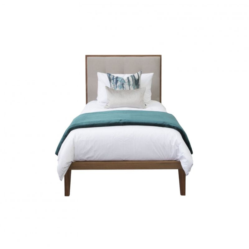 Twenty 10 Designs Calla Bed in Walnut/Natural