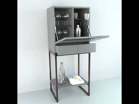 Gillmore British Design Adriana Drinks Cabinet