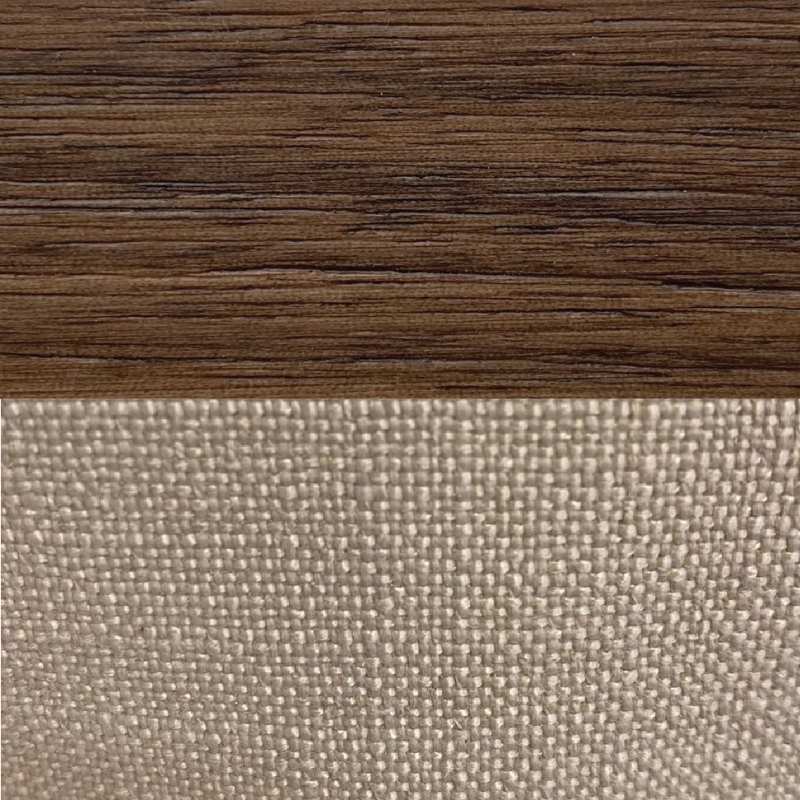 Twenty 10 Designs Calla Bed in Walnut/Natural