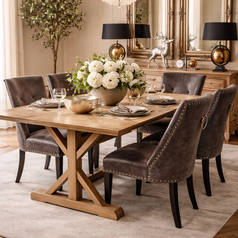 Live Luxora Dining Table Collection