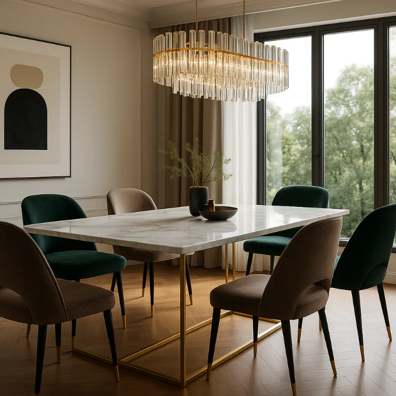 Live Luxora Dining Table Collection