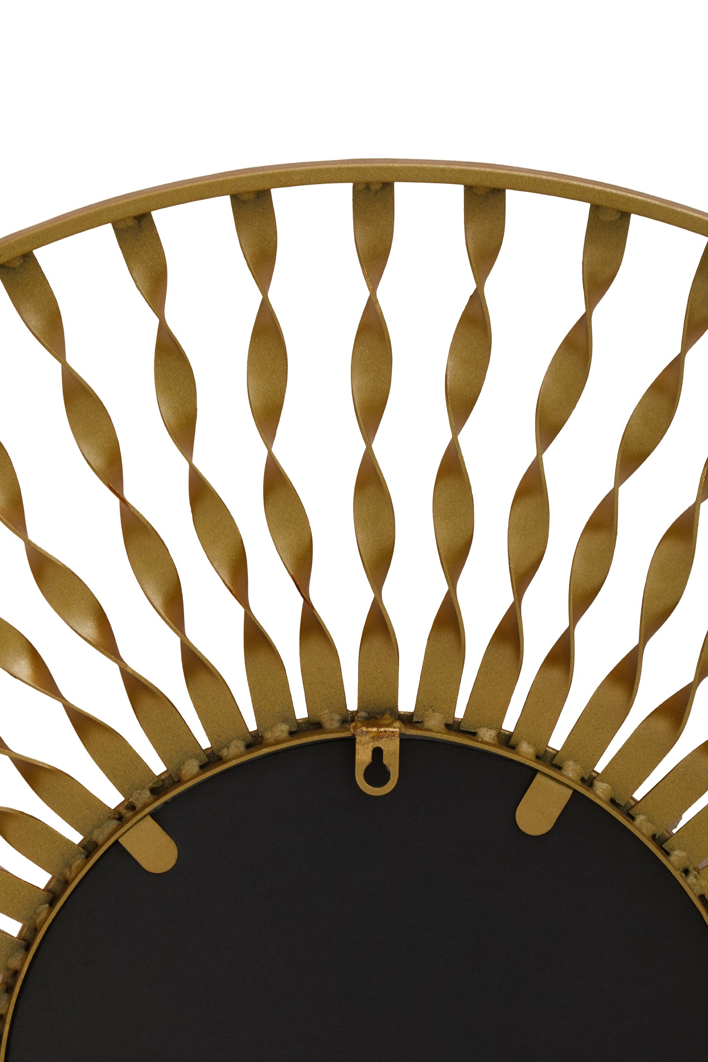 Ardela & Co Sunburst Gold  Frame Round Wall Mirror