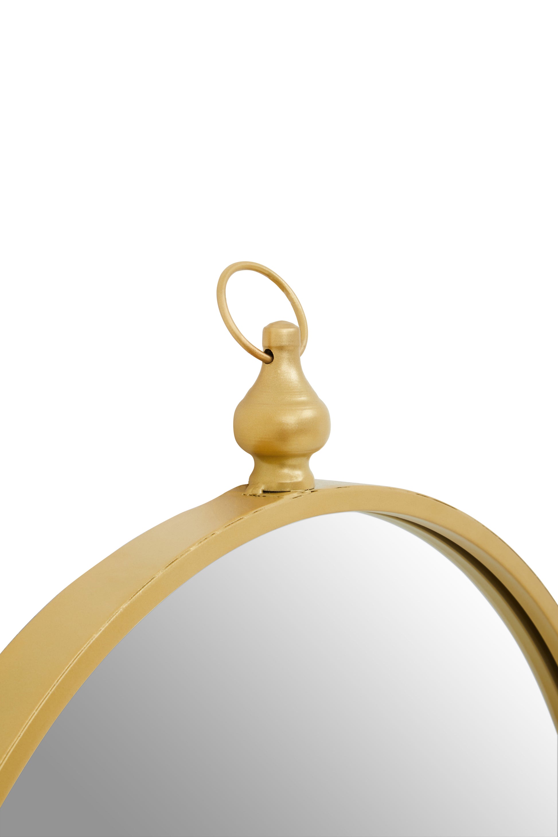 Ardela & Co Arvella Gold Wall Mirror With Circular Hook