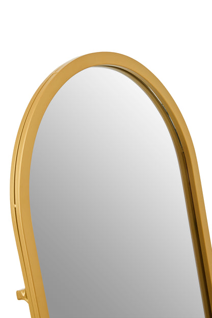 Ardela & Co Gold Finish Floor Mirror