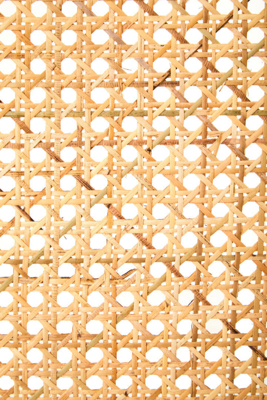 Ardela & Co Layla Natural Rattan And Oak Double Bed Headboard