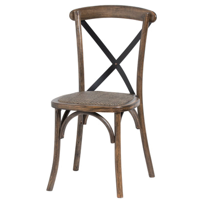 Hill Interiors Cross Back Dining Chair