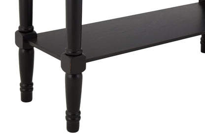 Ardela & Co Hearth Black Console Table