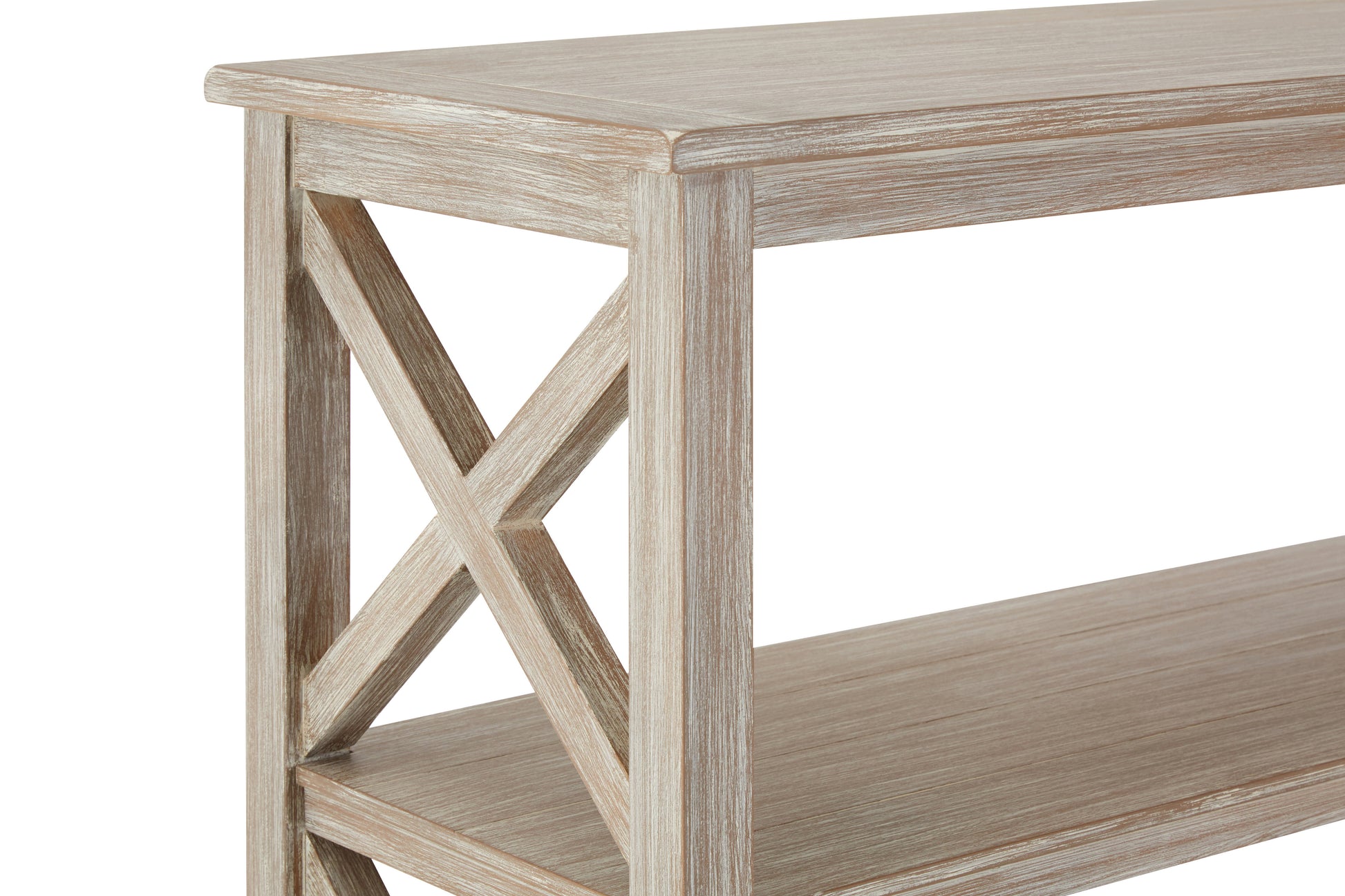 Ardela & Co Heirloom Washed Wood Bookcase