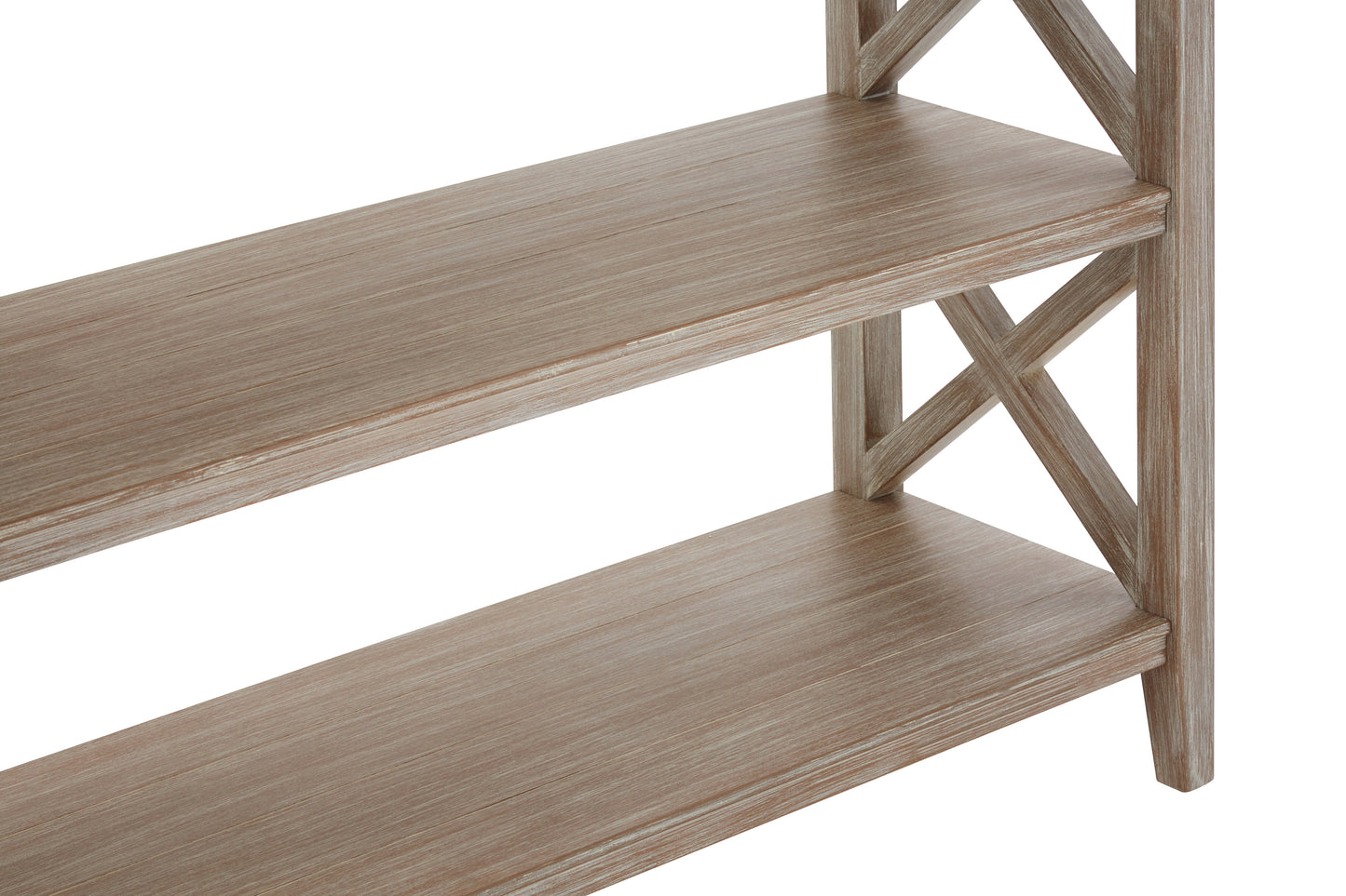 Ardela & Co Heirloom Washed Wood Bookcase