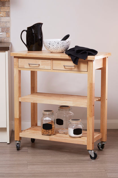 Ardela & Co Haven Wood Kitchen Trolley